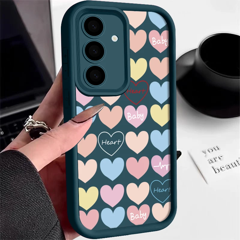 Cartoon Love Pattern Soft Phone Case Cover