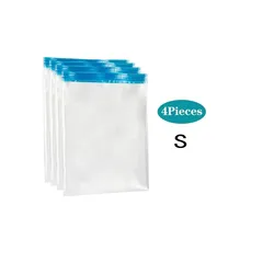 Space-Saving Roll-Up Travel Compression Bags - Essential Packing Solution (4Pack S)