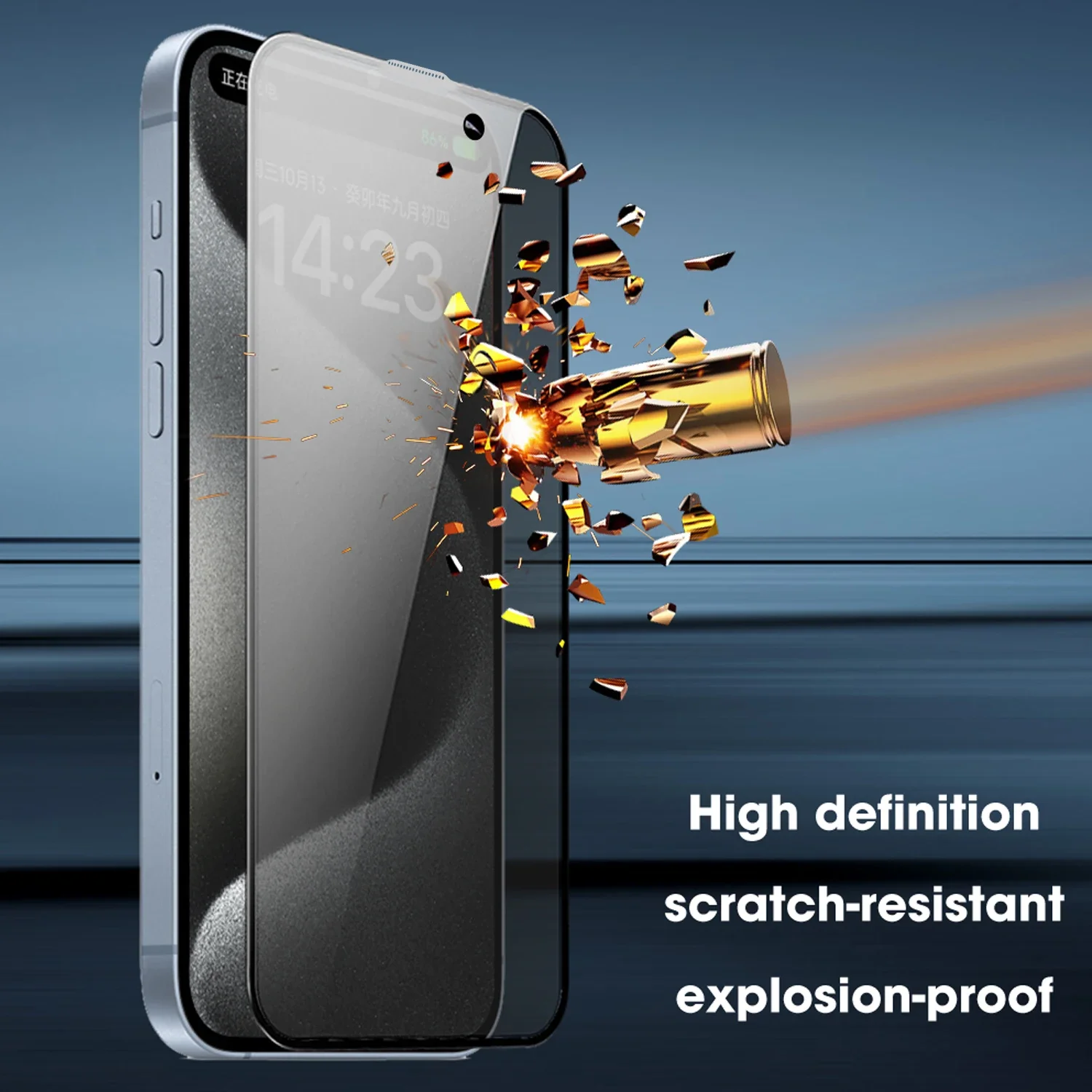 For iPhone 16 16Plus Pro Max Privacy Anti-Scratch Screen Protector Anti-Spy Tempered Glass Film Easy Installation for iPhone16