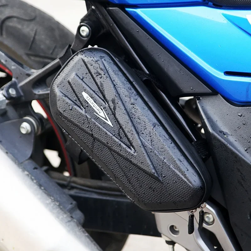 Suitable for KTM 125/200/250/390/790 Duke Adventure/990/S/R SMT, SUPERMOTO/R Motorcycle Side Bag Waterproof Tool Triangle Bag