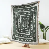 Textile City Ins Eye Snake Throw Blanket Home Decor Carpet Wall Hanging Outdoor Camping Picnic Mat Beach Mat 125x150cm 2