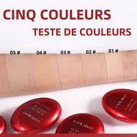 Fond de teint coréen à coussin d'air, correcteur hydratant naturel léger, contrôle du sébum, Base de maquillage longue durée pour femmes 5