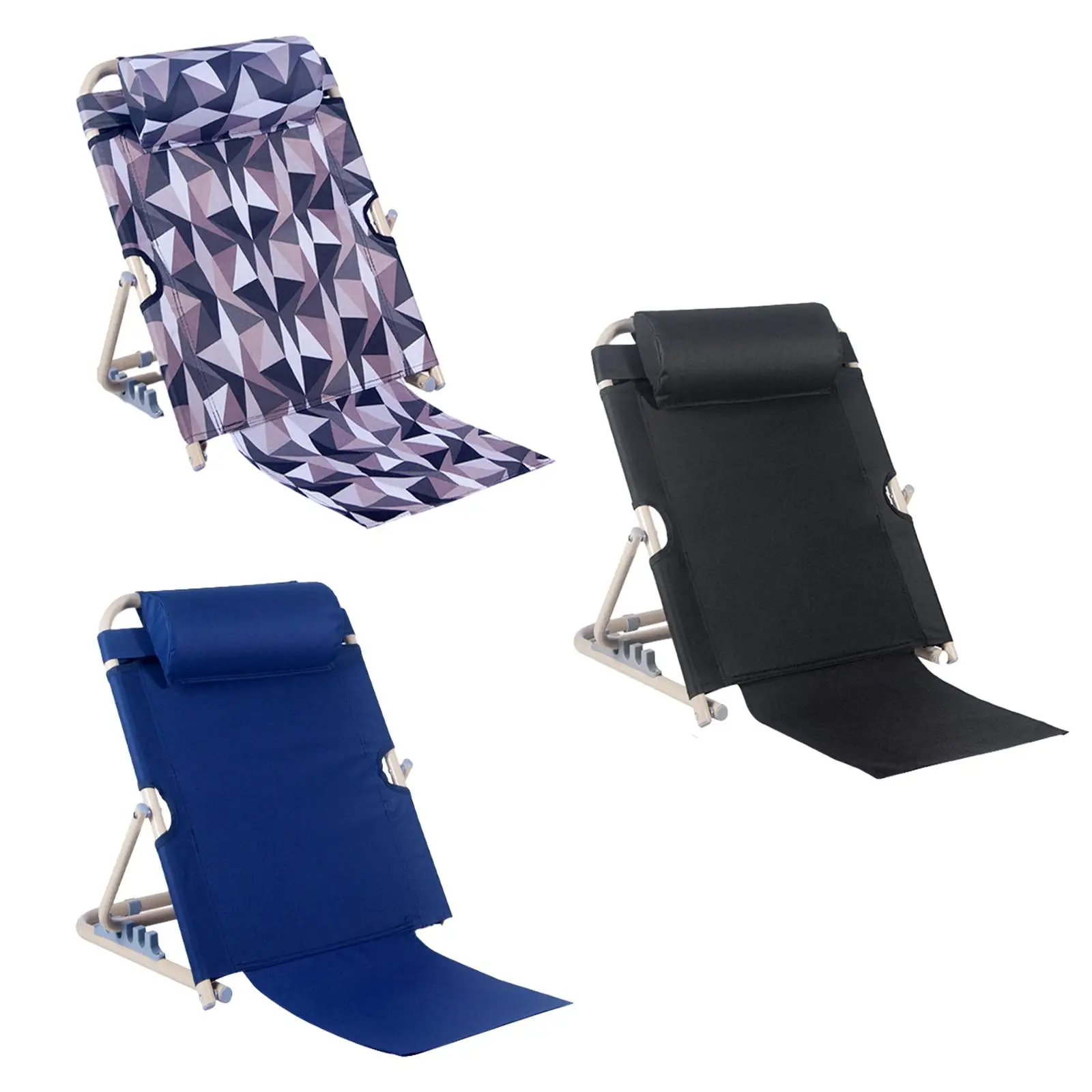Bed backrest, folding floor chair, multifunctional backrest,
