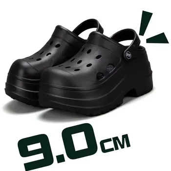 Women's Slippers Chunky Platform Garden Shoes Summer Sandals Beach Bedroom Soft Fashion Gril High Quality Comfortable Orginal 1