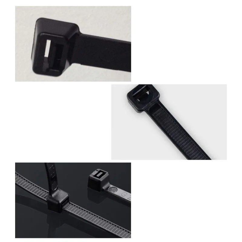 Self-locking plastic nylon tie 100 PCS cable tie fastening ring cable zip wraps strap nylon cable set nylon cable ties cable ties cable tie nylon zip ties