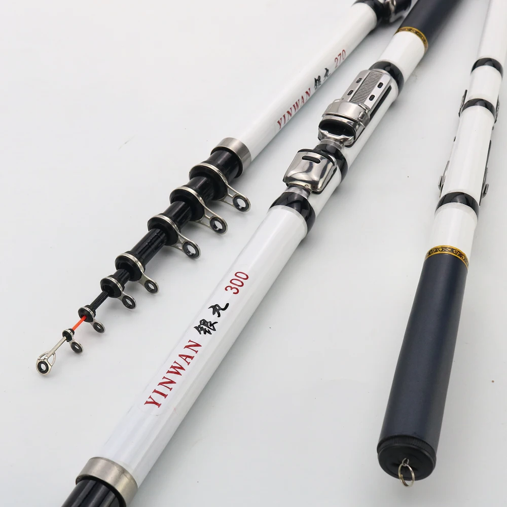 Old friend Portable RockFishing Rod5.4m 6.3m 7.2m Carp rod Telescopic Sea Fishing  Rod carbon fiber Surf Feeder Rod Spinning Rod