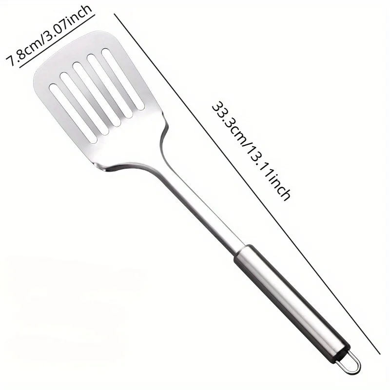 Kitchen Utensils Stainless Steel Slotted Spatula Turner Cooking Spatula Shovel Turner
