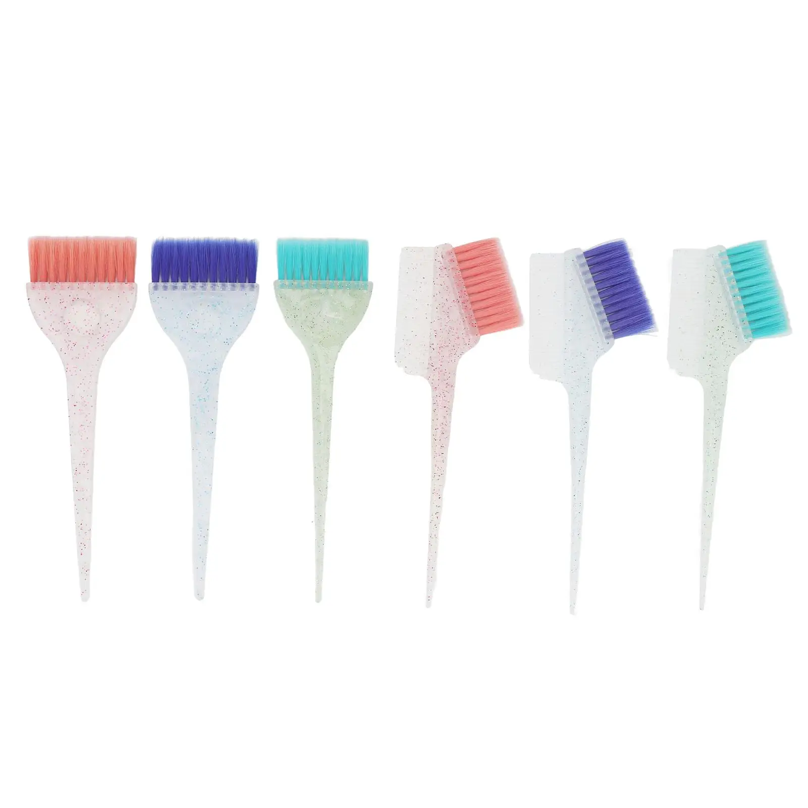 Highly Durable Hair Dye Brush Set for Salon: Pointed Tail Brushes