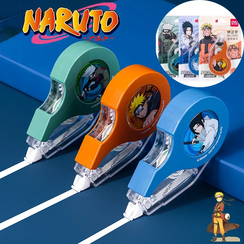 나루토 카카시 교정 테이프 휴대용 패션 단순 교정기 편지지 학습 학생 학교 사무용품 선물