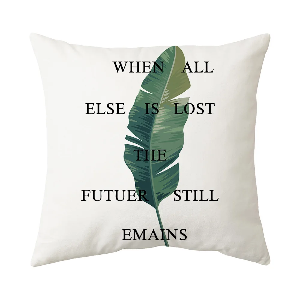 Рисунок 6 - Наволочки с тропическими растениями