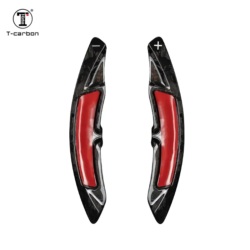 For Porsche Cayenne Cayman Macan Panamera Carrera 911 718 Carbon Fiber Steering Wheel DSG Shift Paddle Extended Sport