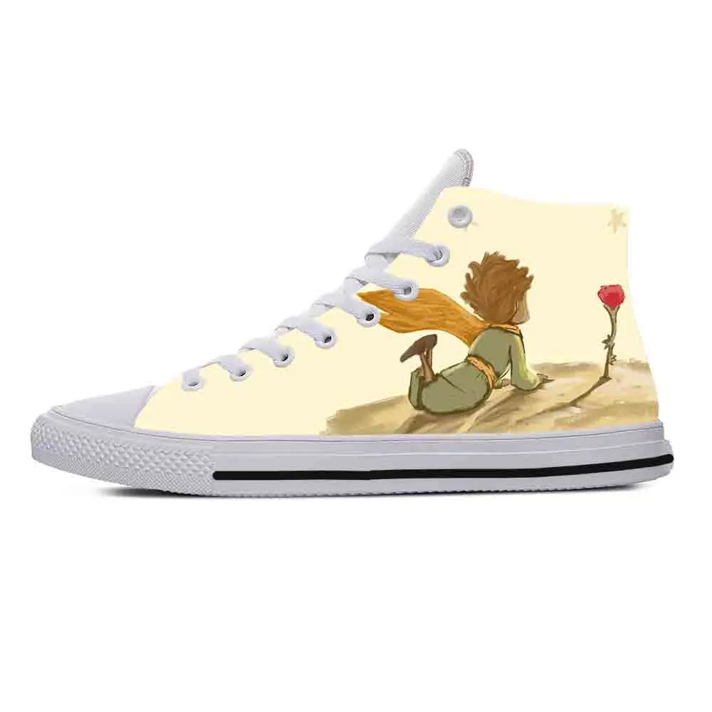 

Little Prince Anime Cartoon Manga Comic Fashion Casual Cloth Shoes High Top Comfortable Breathable 3D Print Men Women Sneakers