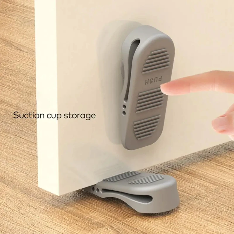 Children's Security Baby Safety Silicone Door Stopper Shock Absorbent Block Wedge Baby Safety Protector Easy Storage