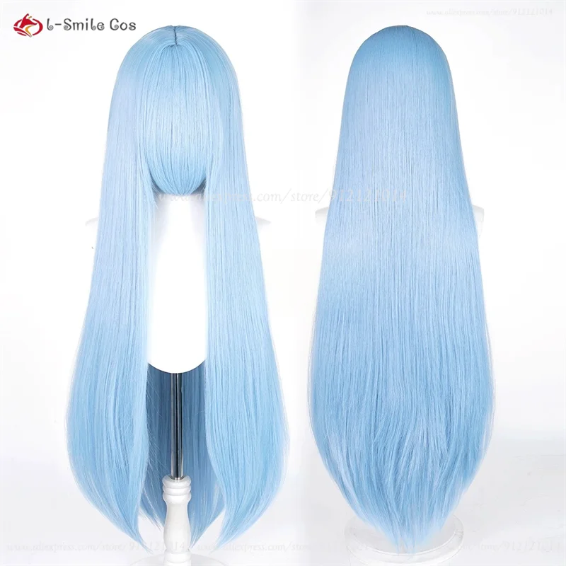 100cm Long Scalp Wig mit Pony Schwarz Weiß Blau, Cosplay Perücke Damen, Hitzebeständig, Synthetik Haar, Halloween 17 100cm Long Scalp Wig mit Pony Schwarz Weiß Blau, Cosplay Perücke Damen, Hitzebeständig, Synthetik Haar, Halloween 6