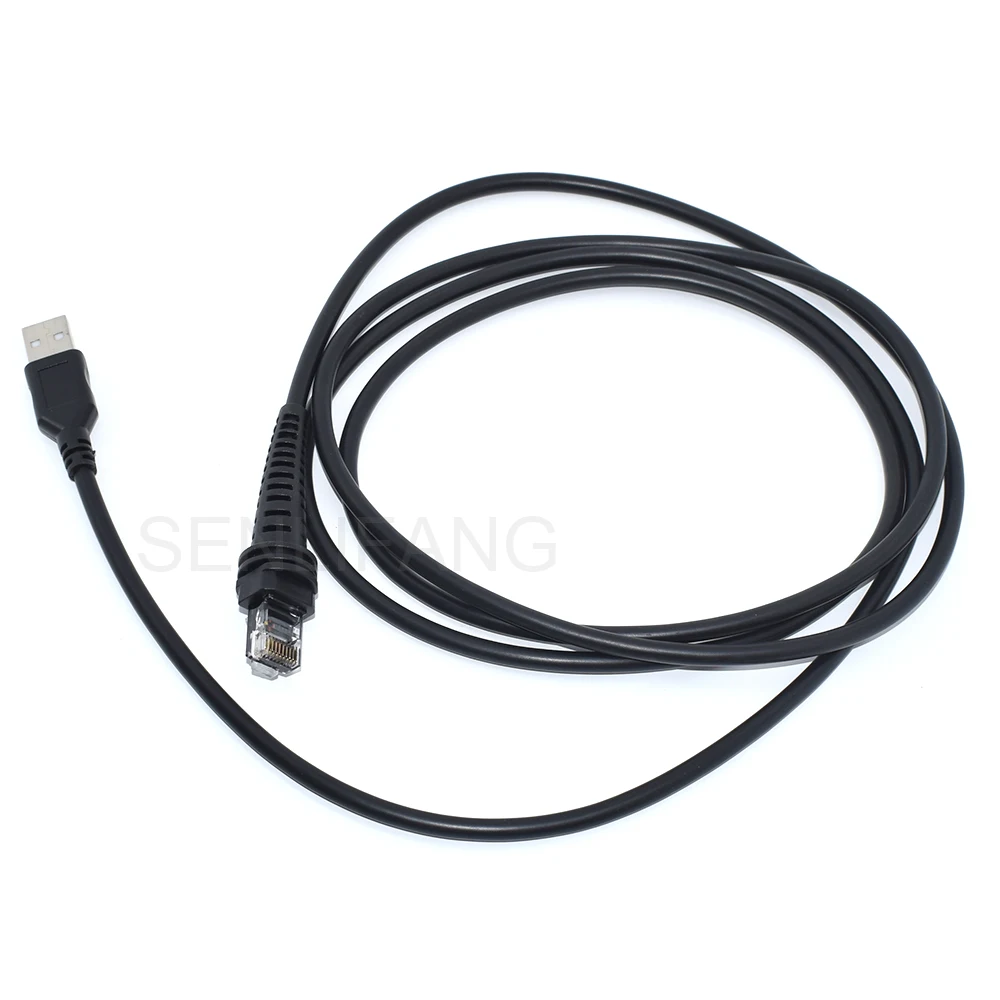 Nuovo cavo USB da 2M cavo Scanner nero dritto per Honeywell 1900G Hyperion 1300G Xenon 1202G 1400G 1450G 1452G