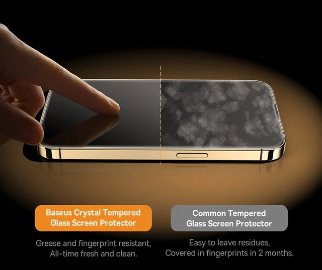 Comprá Protector de Pantalla Baseus Diamond Privacy para iPhone 15 Pro  (P60057405203-02) - Envios a todo el Paraguay