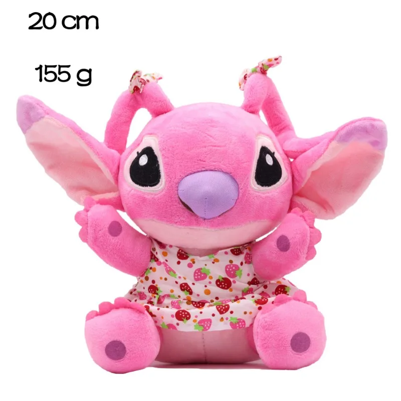 Cute and Adorable Disney Lilo&Stitch Star Baby Doll Stitch Plush Toy Soft Stuffed Animal for Kids Best Gift for Christmas