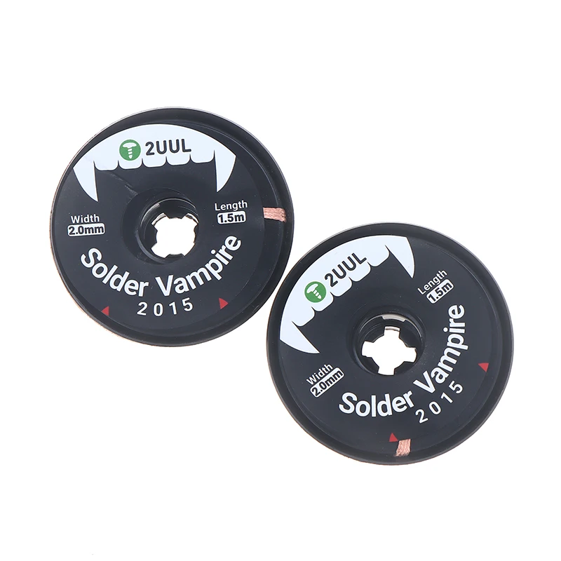 TS 2UUL DW16 2015 초고밀도 솔더 밴프 데솔더링 브레이드 윅 분리형 팩 (마더보드 PCB BGA 납땜 도구용)