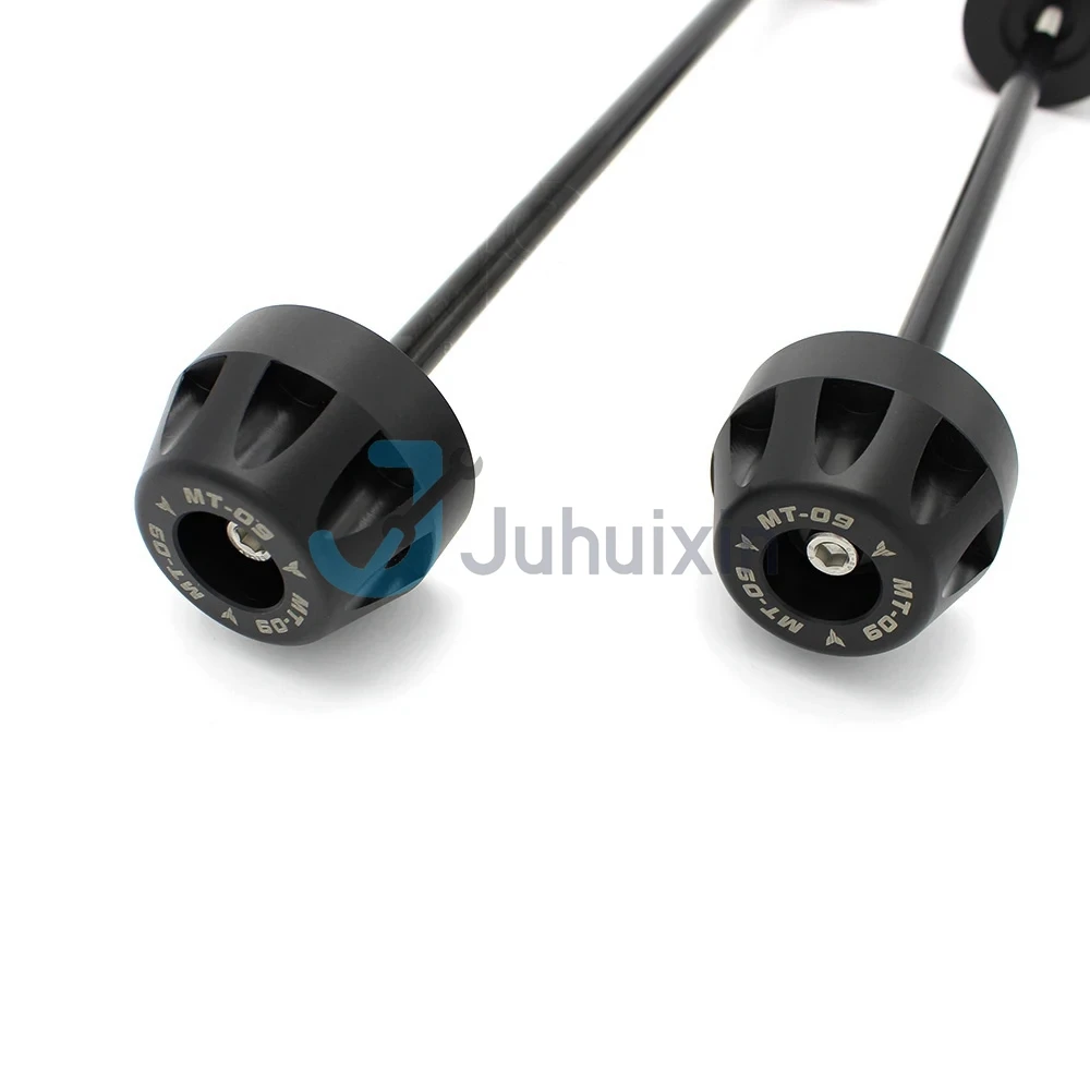 앞뒤 휠 포크 액슬 슬라이더 캡 크래시 보호대, 야마하 MT09 FZ09 MT-09 MT 09 TRACER 2017-2021 오토바이