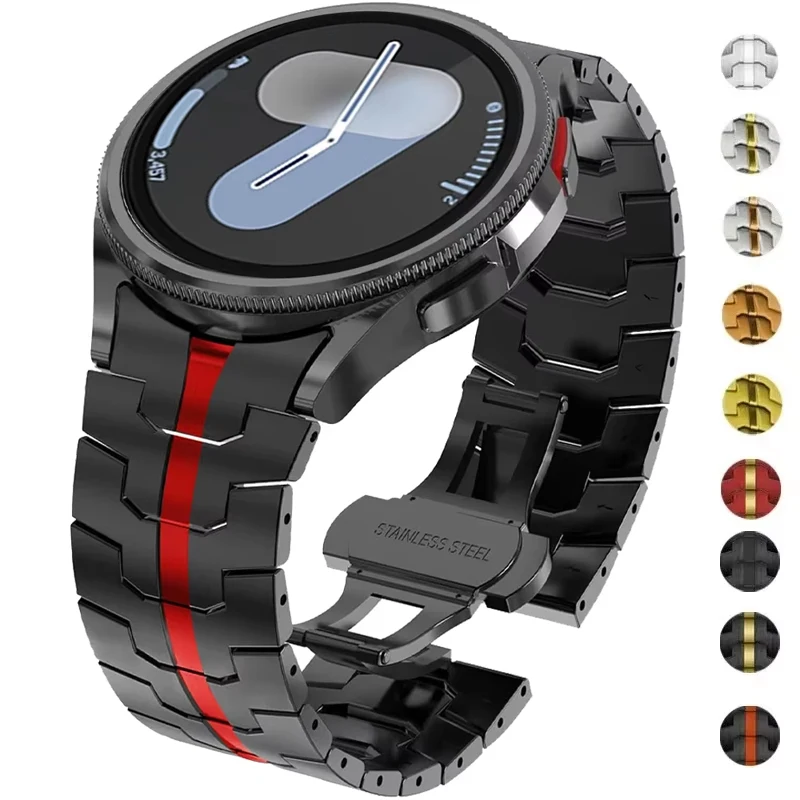 Premium Stainless Steel Bracelet - No Gaps Design, Universal Metal Band