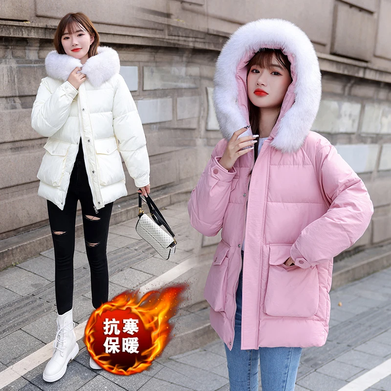 

Женская Повседневная парка на зиму, женская короткая куртка с хлопковой подкладкой, Женское пальто с капюшоном, уличная одежда, теплая одежда