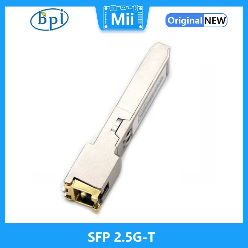 BPI-R3 ����� ����� ȣȯ�Ǵ� SFP 2.5G-T ���� ����� ���Ե� 2024 Banana Pi BPI-R3
