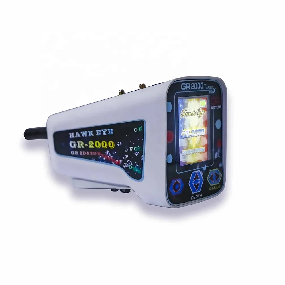 YYHC-New GR-2000 Target Max Underground Metal Gold Silver Copper Diamond Placer Gold P.G Tin Lead Jade Caves Detector GR2000