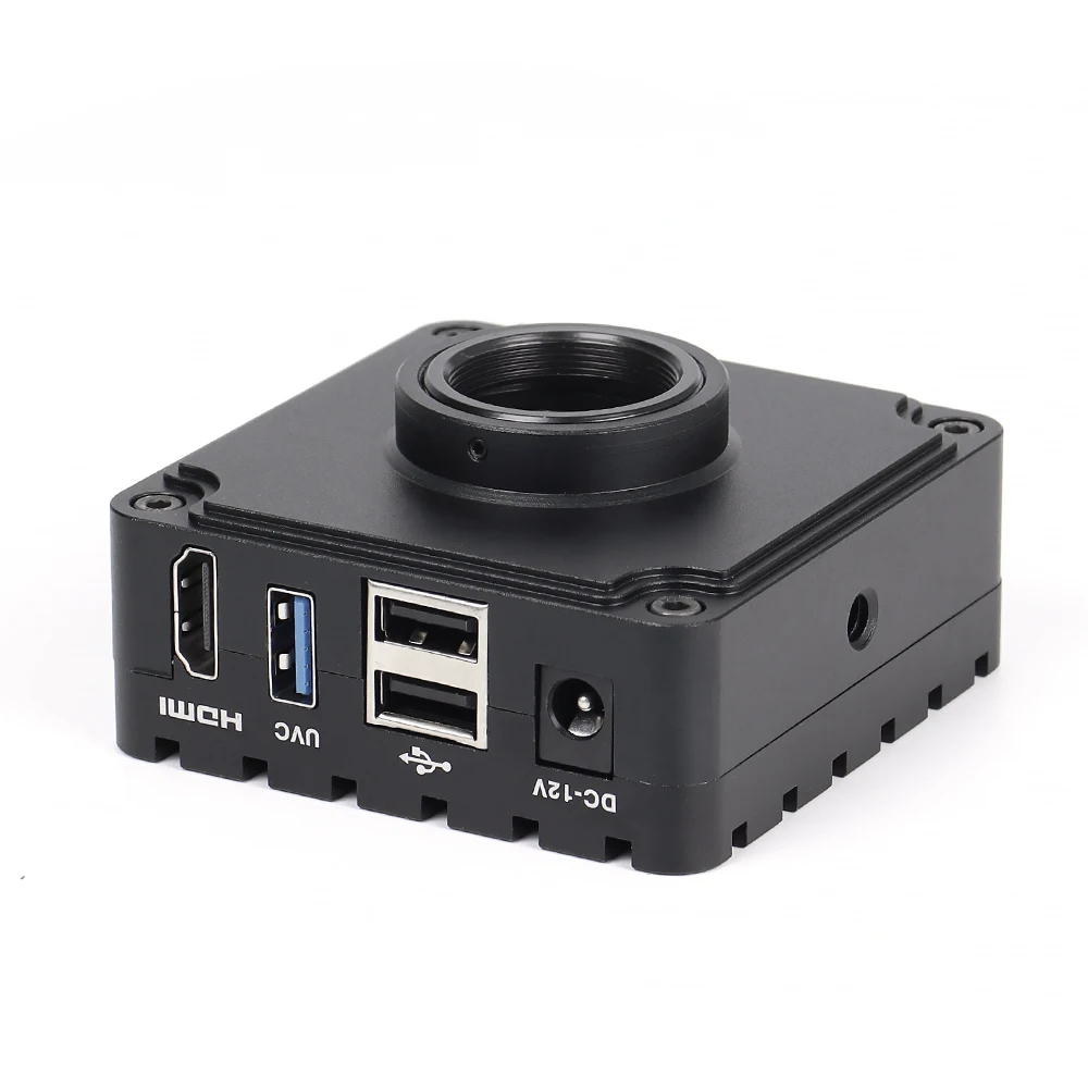 SANQTID TD-4KB 4K 산업용 카메라, 고화질 HDMI 및 USB 현미경 카메라는 측정, 사진 및 비디오 촬영을 지원합니다.