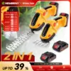NEWBENY 2 IN 1 Cordless Electric Hedge Trimmer 20000RPM Rechargeable Handheld Household Shrub Weeding Pruning Mower Garden Tools 1