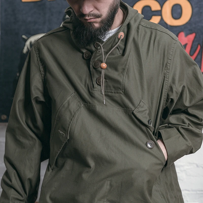 

Мужская парка с Анорак Bronson Army 10th Mountain Division Smock WWII