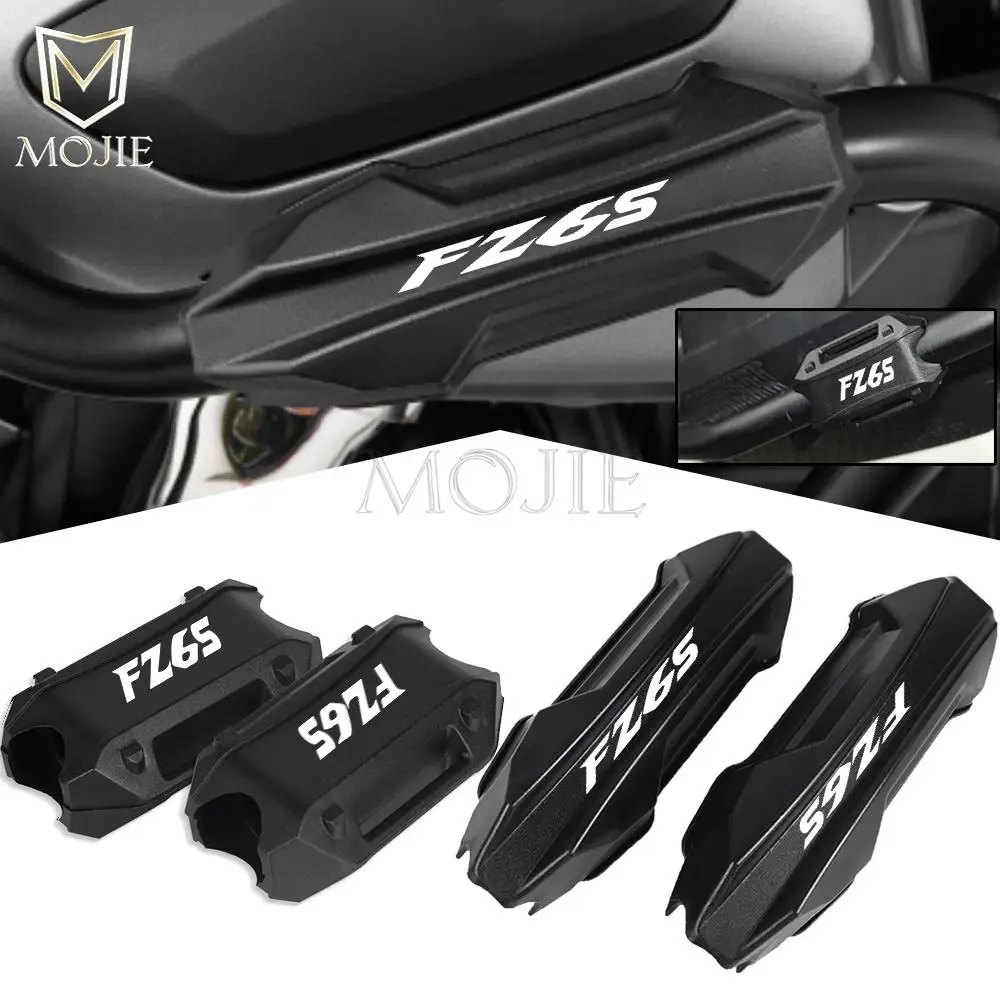 Per Yamaha Fz6S Fz6 S Abs Fz-6S Fz6-S 600 1998 1999 2000 2001 2002-2010 + Moto 25Mm Crash Bar Paraurti Protezione Motore