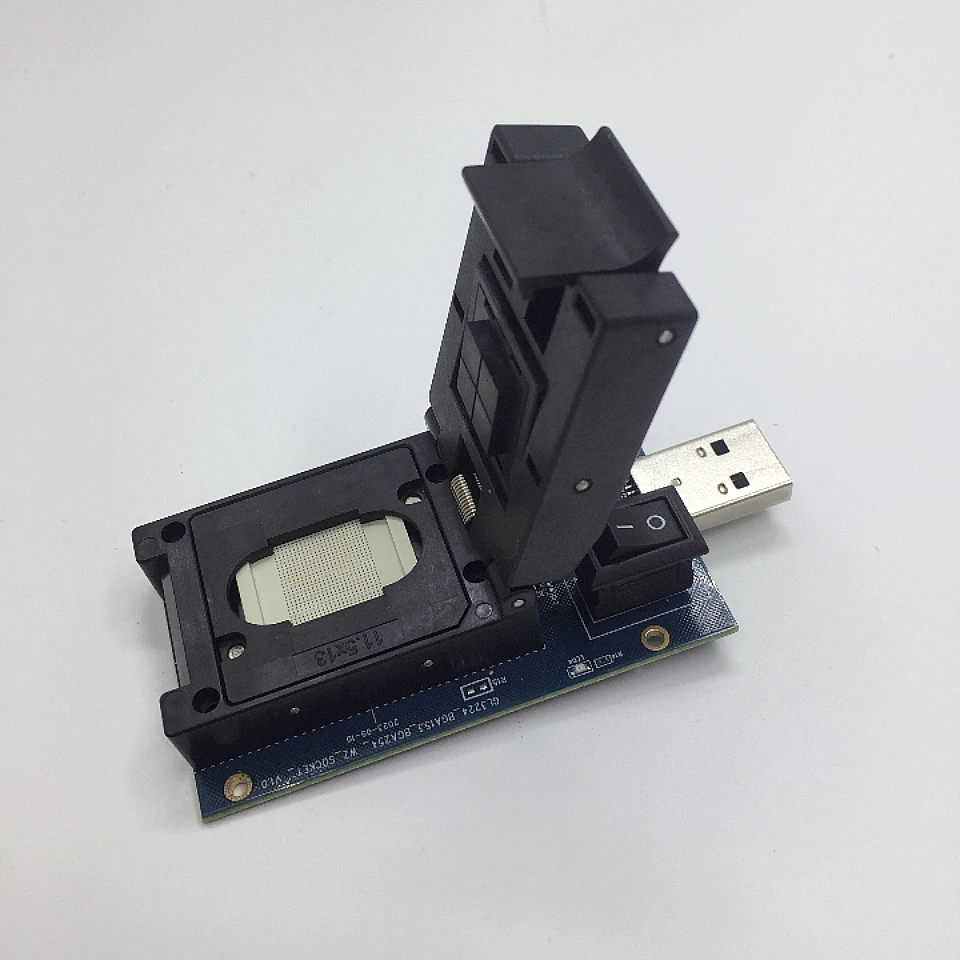 칩 포함 메인 컨트롤, USB3.0, Compiler, Emmc BGA-254-eMMc 버너, EMMC 테스트 시트, SM3224, 2024 신제품