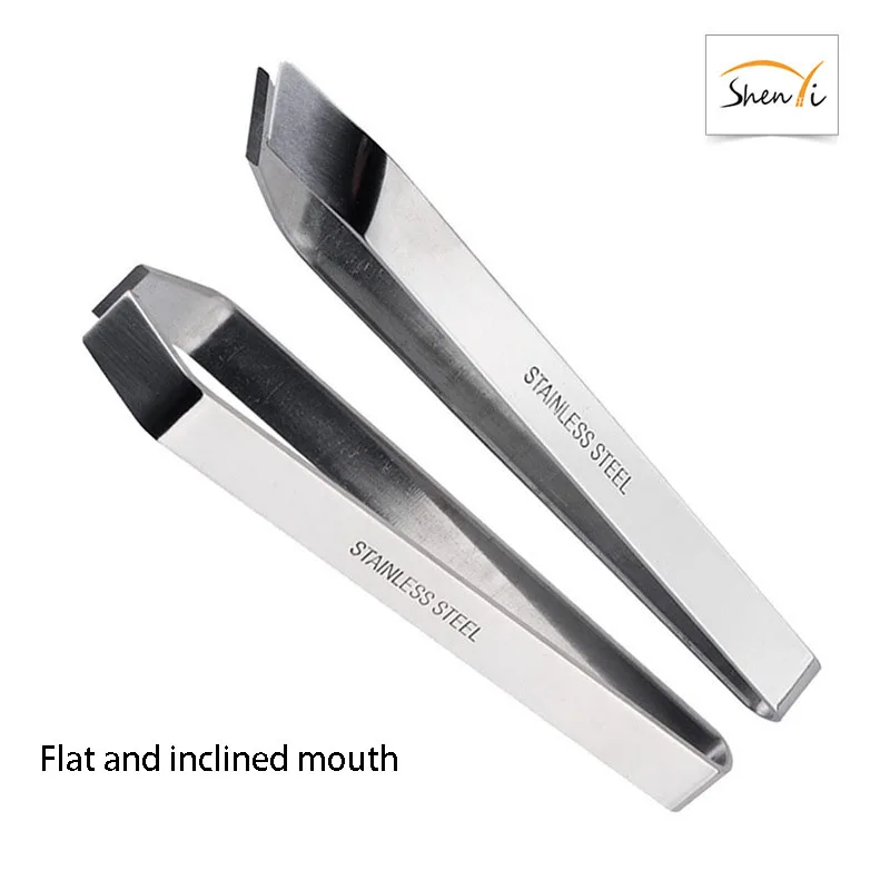

Stainless Steel Fish Bone Remover Pliers Pincer Puller Tweezer Tongs Pick-Up Utensils Kitchen Seafood Tool Tweezers for Fish