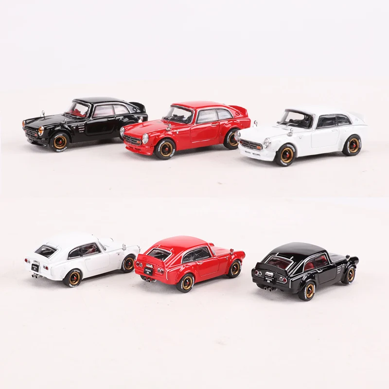LF MODEL 1:64 S800 Die-Cast Alloy Model Car Collection Black