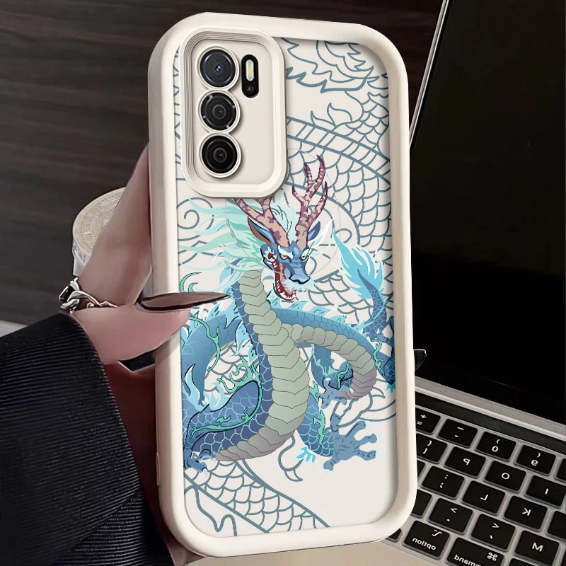 Dragon Design Silicone Anti-Drop Soft Phone Case - Premium Protective Back Cover