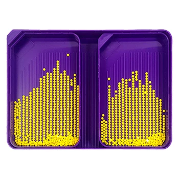 3/4 Set Diamond Art Painting Bead Sorting Trays 4