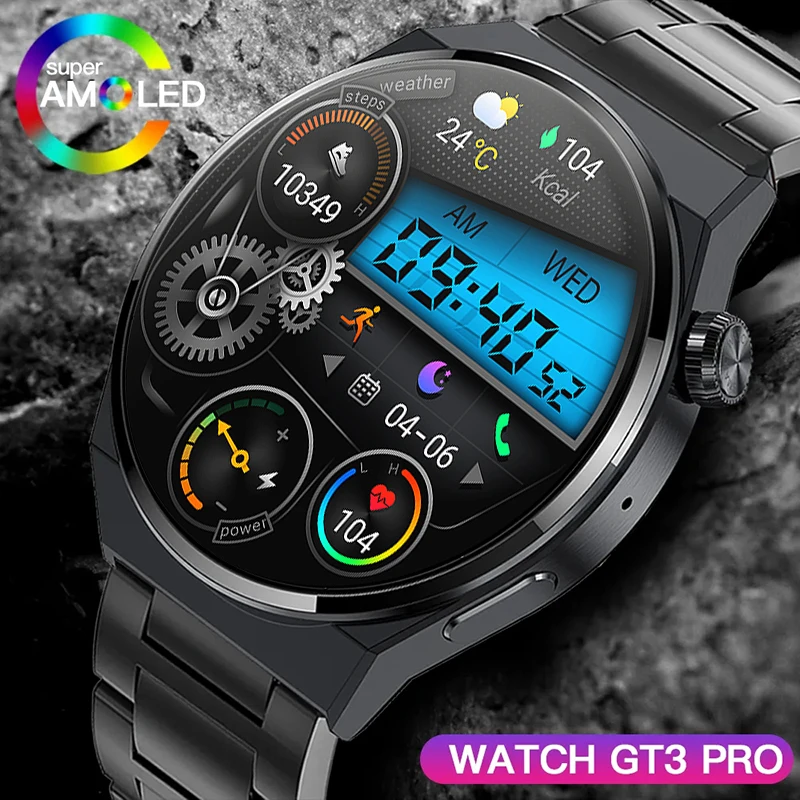 For-Huawei-Xiaomi-2023-NFC-Smart-Watch-Men-GT3-Pro-AMOLED-390-390-HD ...