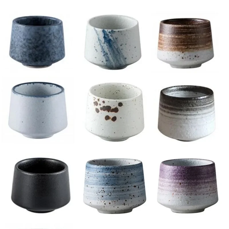 Coffee Cup Japanese Style Ceramic Porcelain Personal Single Pottery Tea Cups Drinkware Wine Mug Water Mugs Gift tea cup coffee mug coffee cup