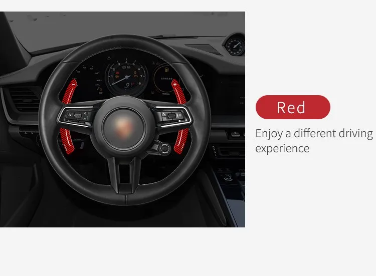 Replacement Paddle Shift For Porsche Carbon Fiber Steering Wheel Paddle Shifter T-carbon Shift Paddles