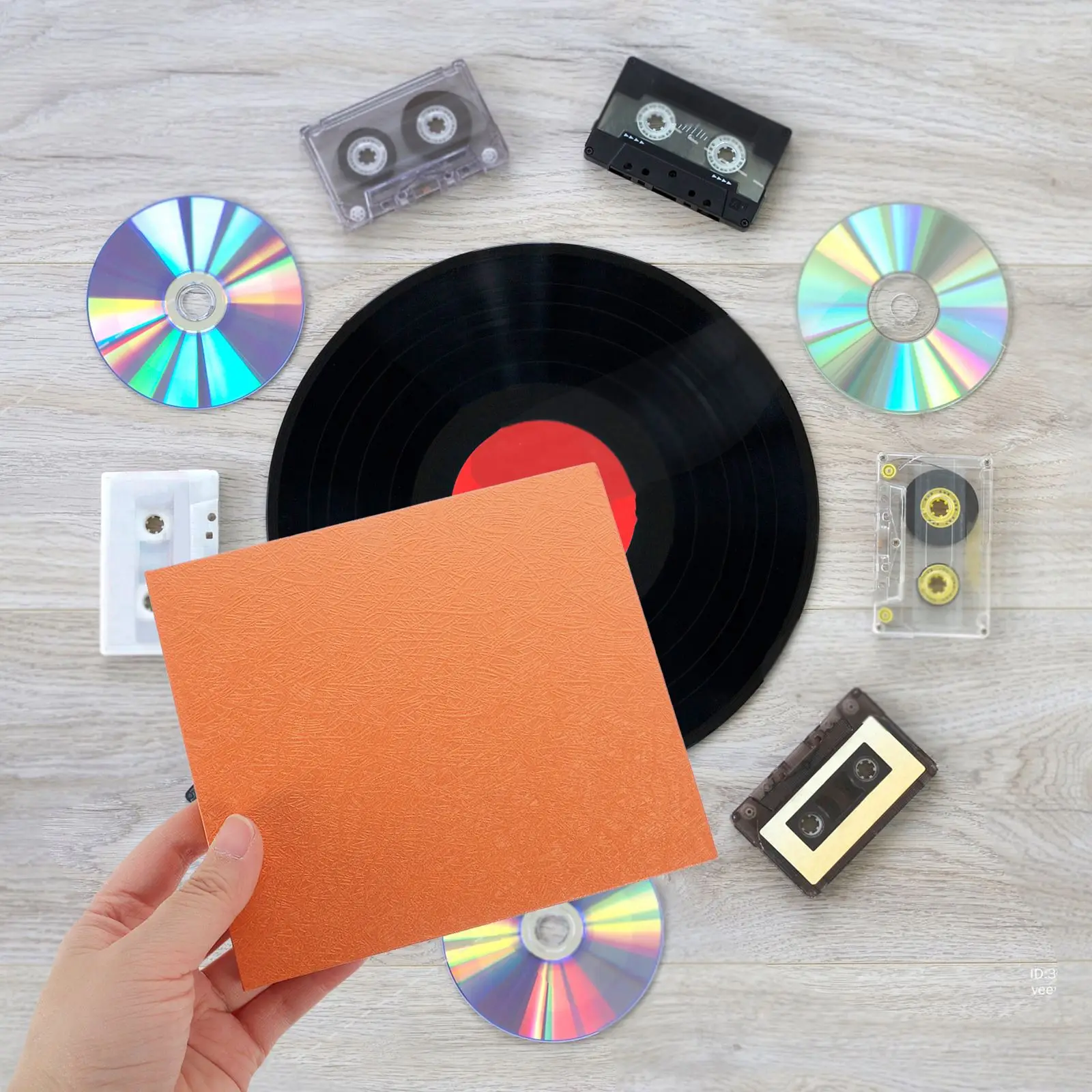 Acrylic Turntable Mat Carbon Fiber CD DVD Stabilizer Mat High Temperature Resistant Fireproof Pad For DVD Accessories Camping
