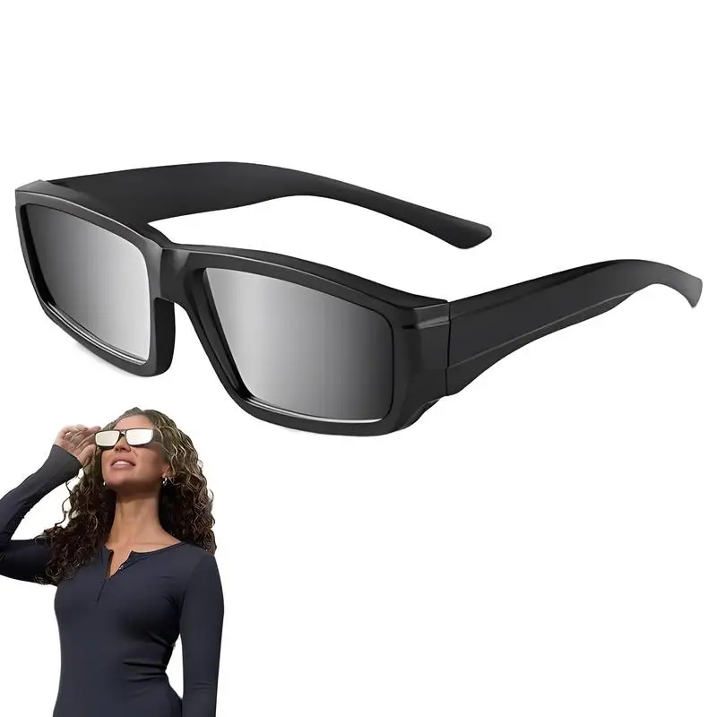 

Solar Eclipse Glasses Windproof Dustproof Climbing Glasses Comfortable CE And ISO Certified Safe Shades For Direct Sun Viewing