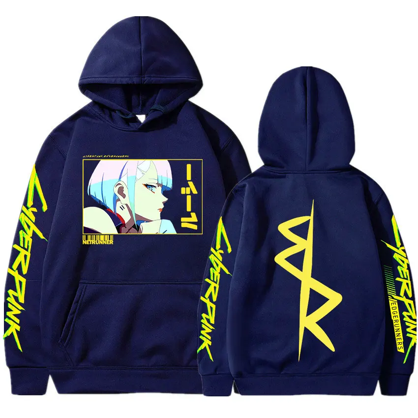 Hoodies Lucy Cyberpunk Edgerunners Print Sweatshirts Men Women Fashion  Neutral Sweatshirt Oversized Hoodie Coat Tracksuit - AliExpress