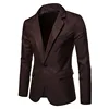 Royal Blue Blazer Men Casual Suit Solid Colour Mens Blazers Jacket Coat XXXL Size Single Button B10 3