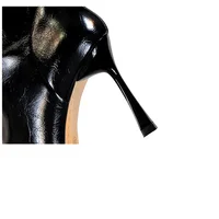 BIGTREE SEXY Ankle Boots Women Pointed Toe Thin Heels Winter Zipper Banquet Modern Shoes Zapatos Mujer - Image 5