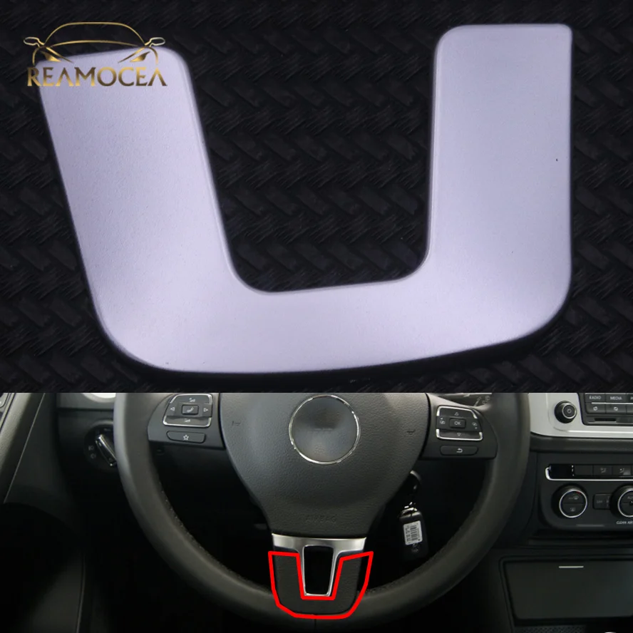 Reamocea Per Vw Tiguan 2010-2017 Coprivolante Adesivo Accessori Interni Auto