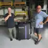 2000W Hand Held Fiber Laser Cleaning Metal Paint Coat Rust Removal Machine AKQ-2000 1