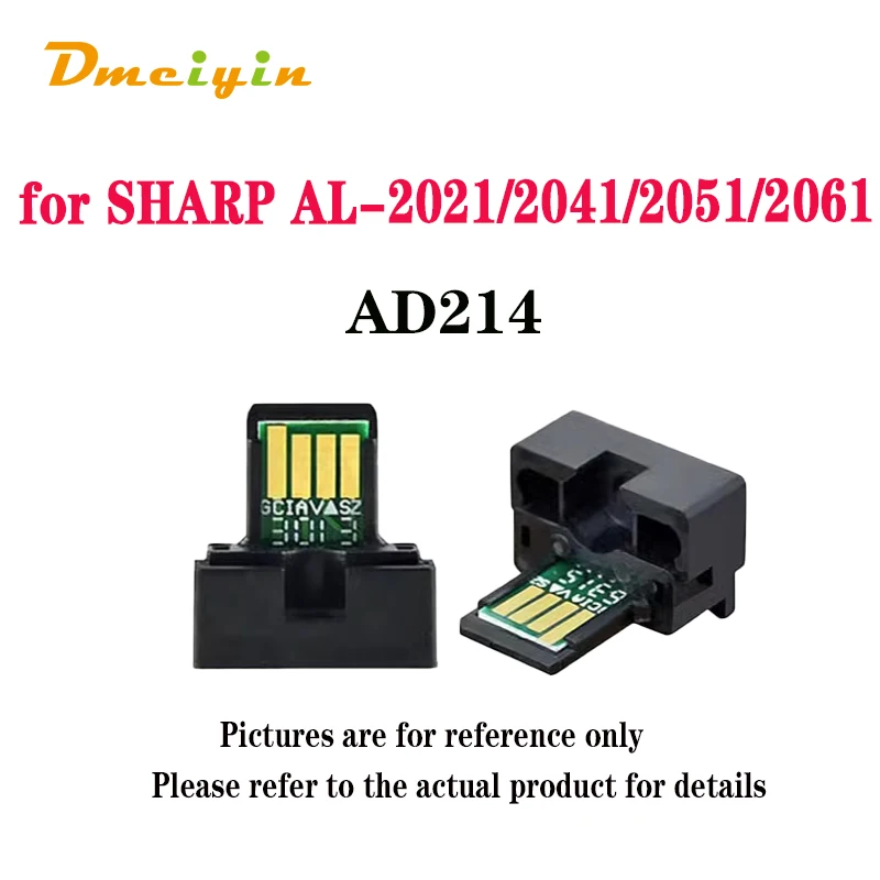 

WW Version 6k Pages BK Color AD214 Toner Chip for Sharp AL-2021/2041/2051/2061