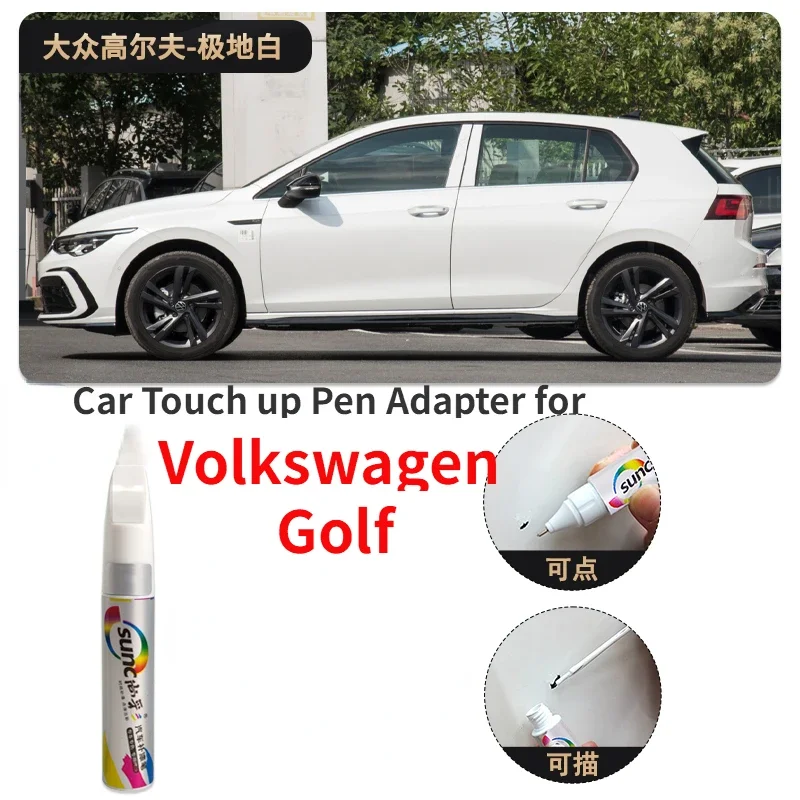 Adattatore Per Penna Touch Up Per Auto Per Volkswagen Golf Paint Fixer Polar White Maya Red Golf 8 Forniture Per Auto Riparazione Graffi Di Vernice Pe