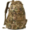 QT&QY 40L Tactical Backpack for Men Camping Hiking Backpacks Reflective Outdoor Travel Bags Survival Molle Climbing Rucksack Bag 1