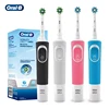 Oral B D100 Electric Toothbrush 2D Vitality Cleaning Teeth Brush Waterproof Electronic Teeth Brush Inductive Charger With Timer 1